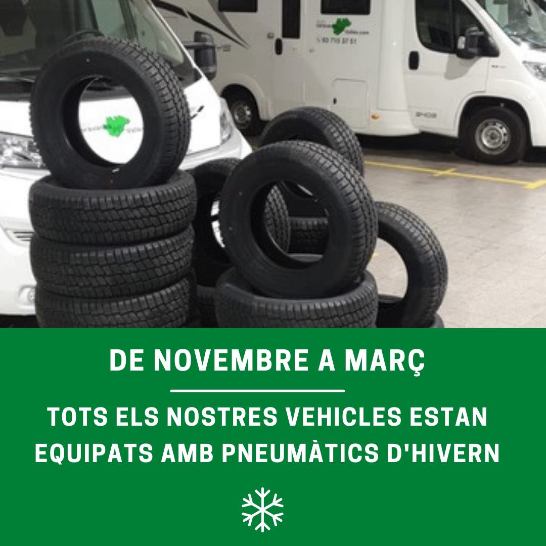 Rodes hivern a tots els vehicles